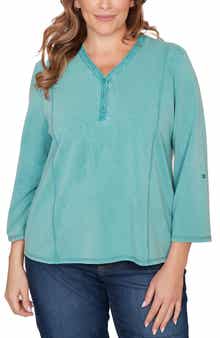 RUBY RD French Terry Sweater