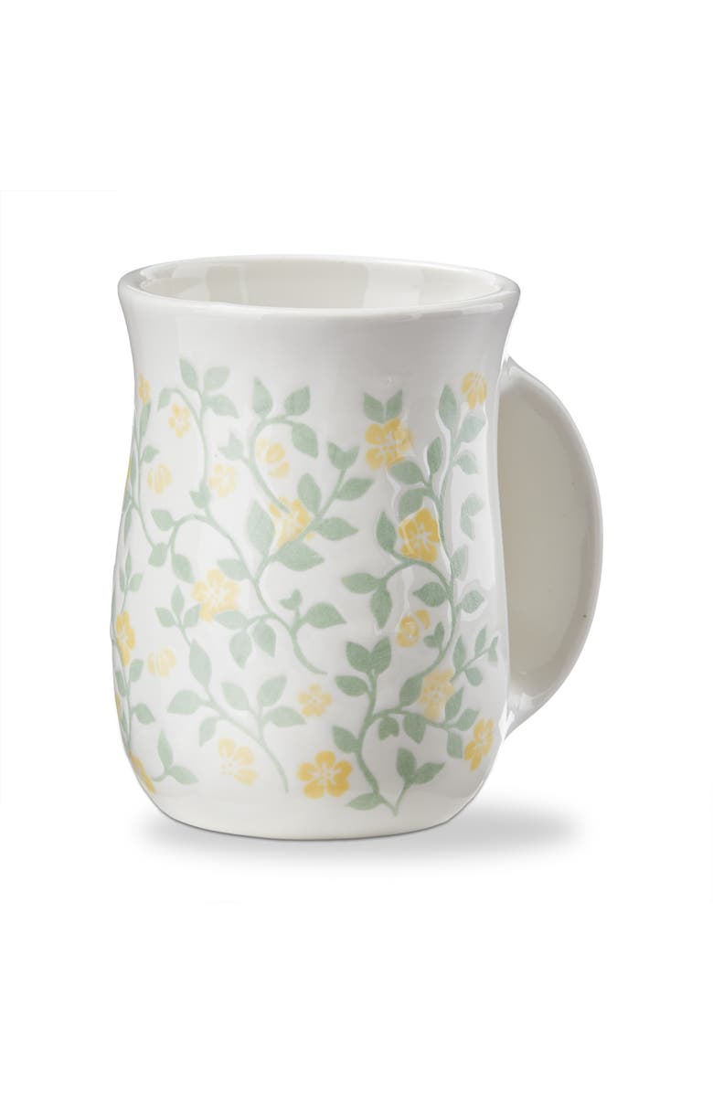 tag Cozy Cocoon Handwarmer Stoneware Mug Multi 18 oz 3.75x3.75x5 in, Main, color, White