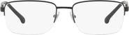 Brooks Brothers 56mm Rectangular Optical Glasses