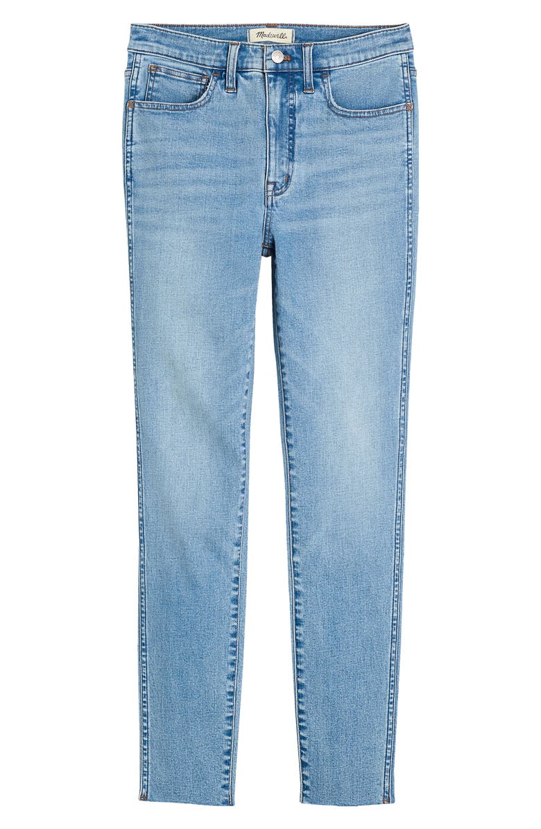 Madewell Roadtripper High Waist Skinny Jeans, Alternate, color,
