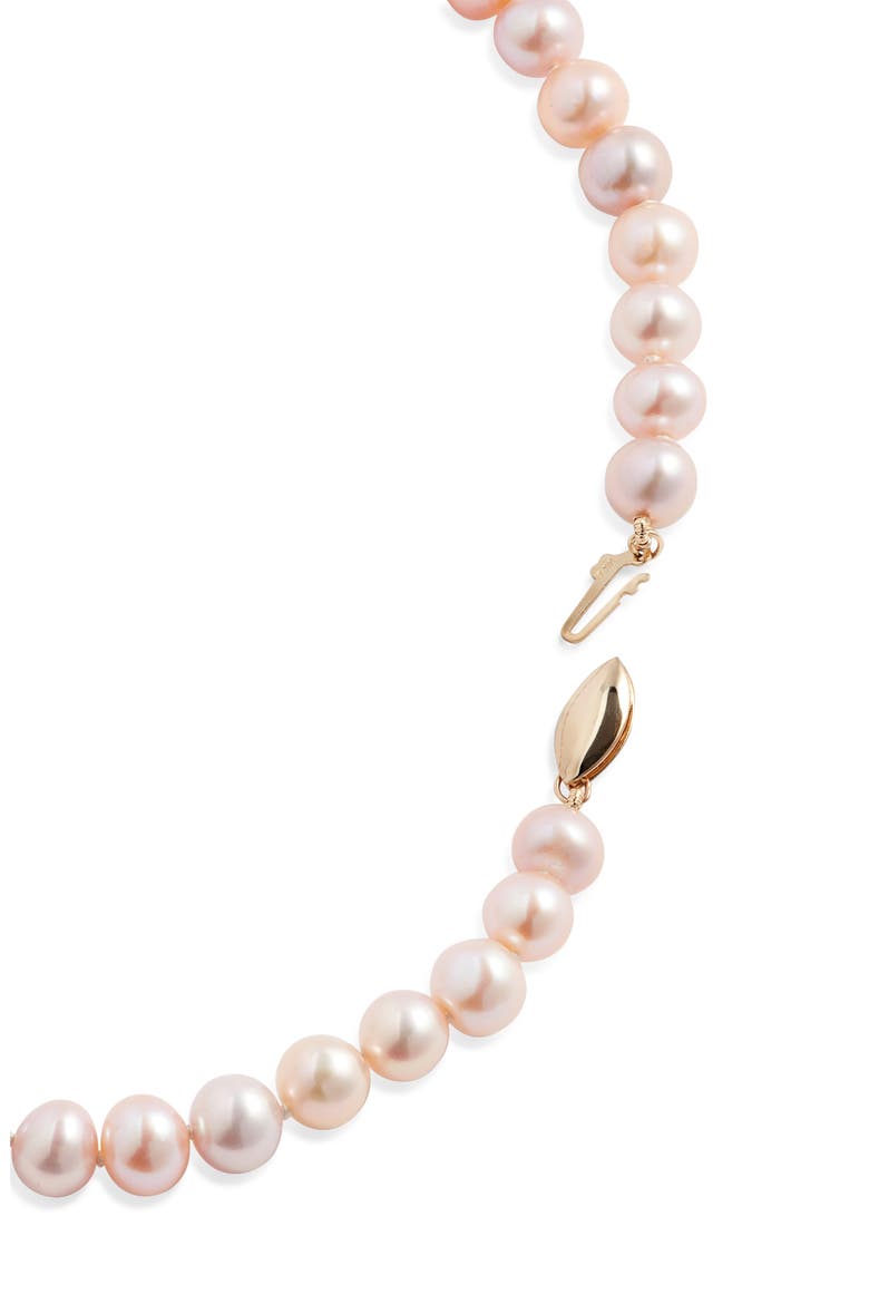 Freshwater Pearl Necklace, Alternate, color, BLUSH- 14K YELLOW GOLD