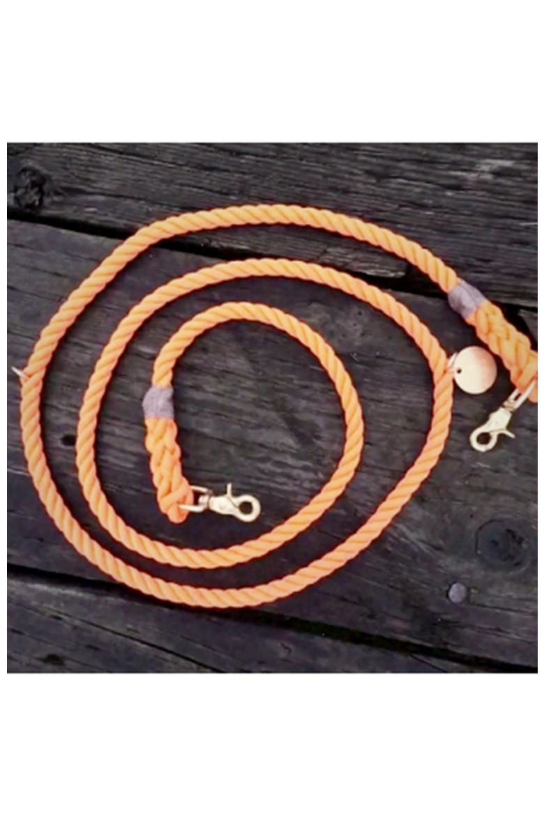 Adjustable Ombré Pet Leash, Alternate, color, OLIVE OMBRE