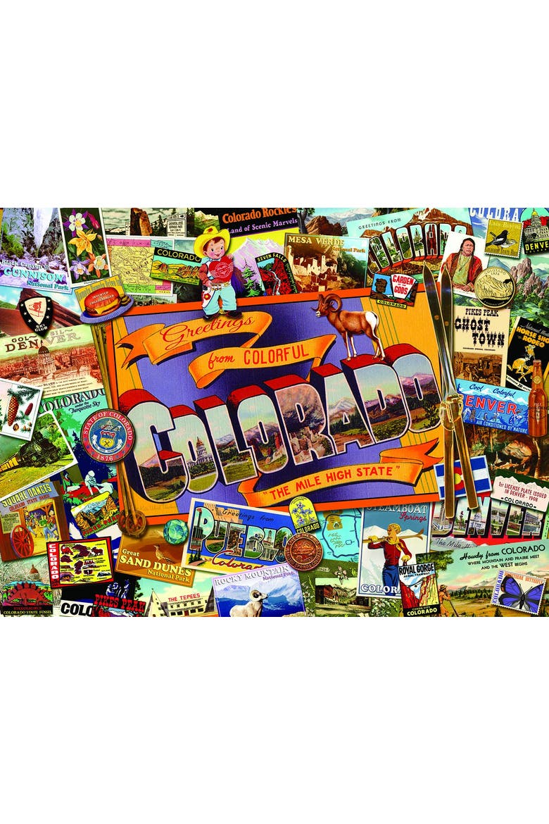 Mile High Colorado 1000 piece Jigsaw Puzzle for Adults, Alternate, color, Multicolor