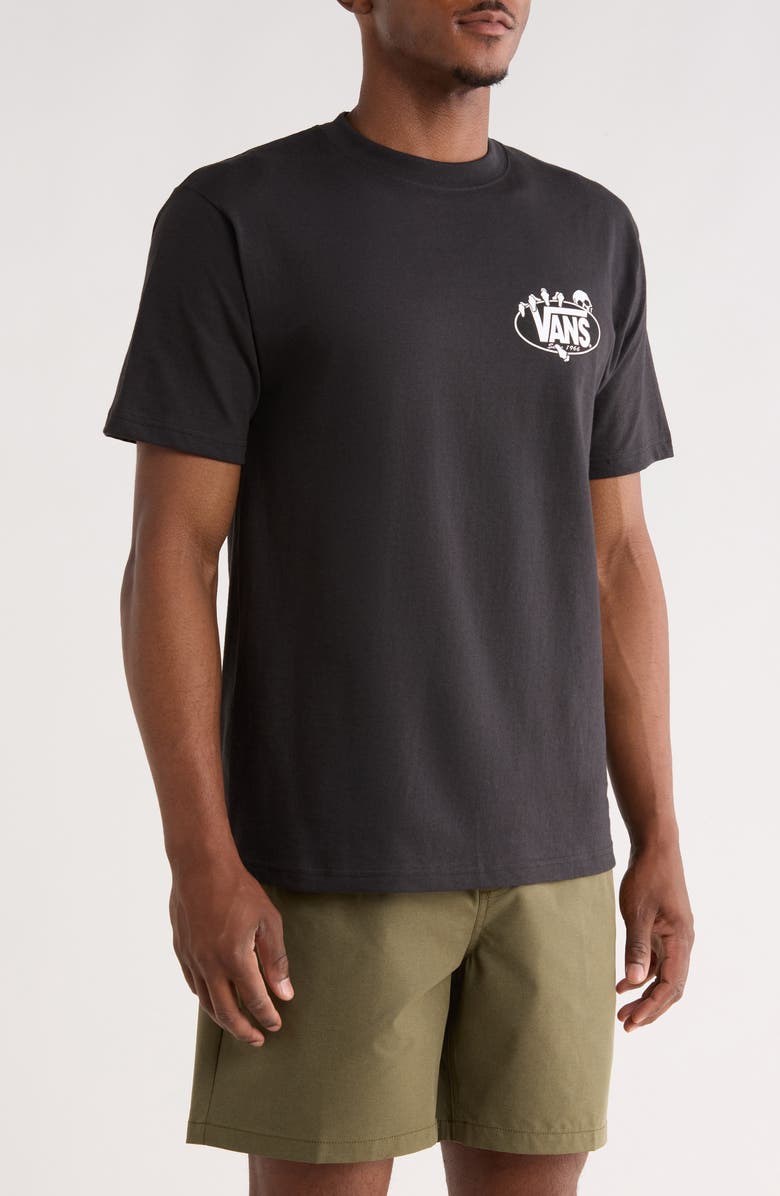 Vans Show Off Cotton Graphic T-Shirt, Alternate, color, Black