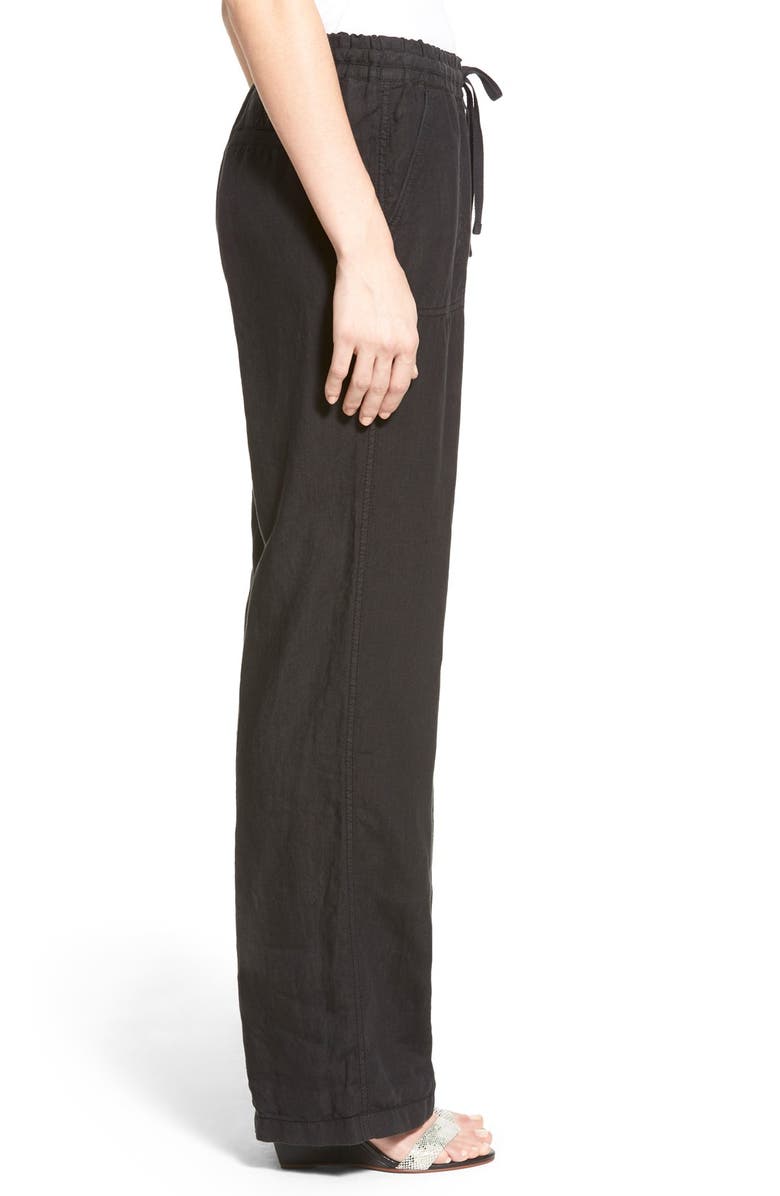 Caslon<sup>®</sup> Drawstring Linen Pants, Alternate, color,