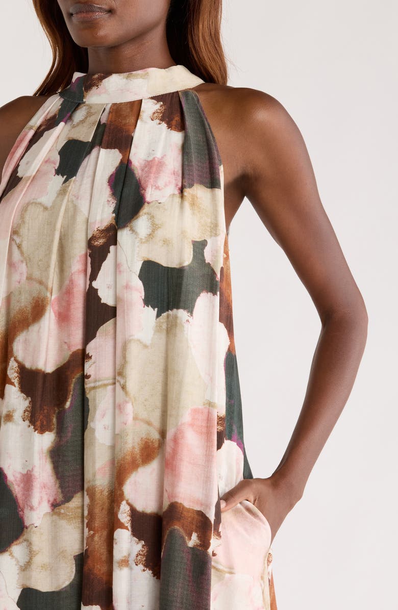 MELLODAY Print Sleeveless Maxi Dress, Alternate, color, 