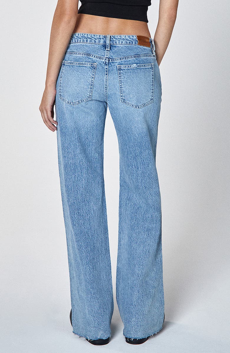 Unpublished Jody Raw Hem Wide Leg Jeans, Alternate, color, 
