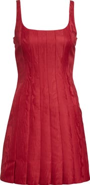 Emilia Wickstead Sascha Moiré Minidress
