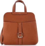 Pre-Owned Hermes Halzan Bag Clemence 31