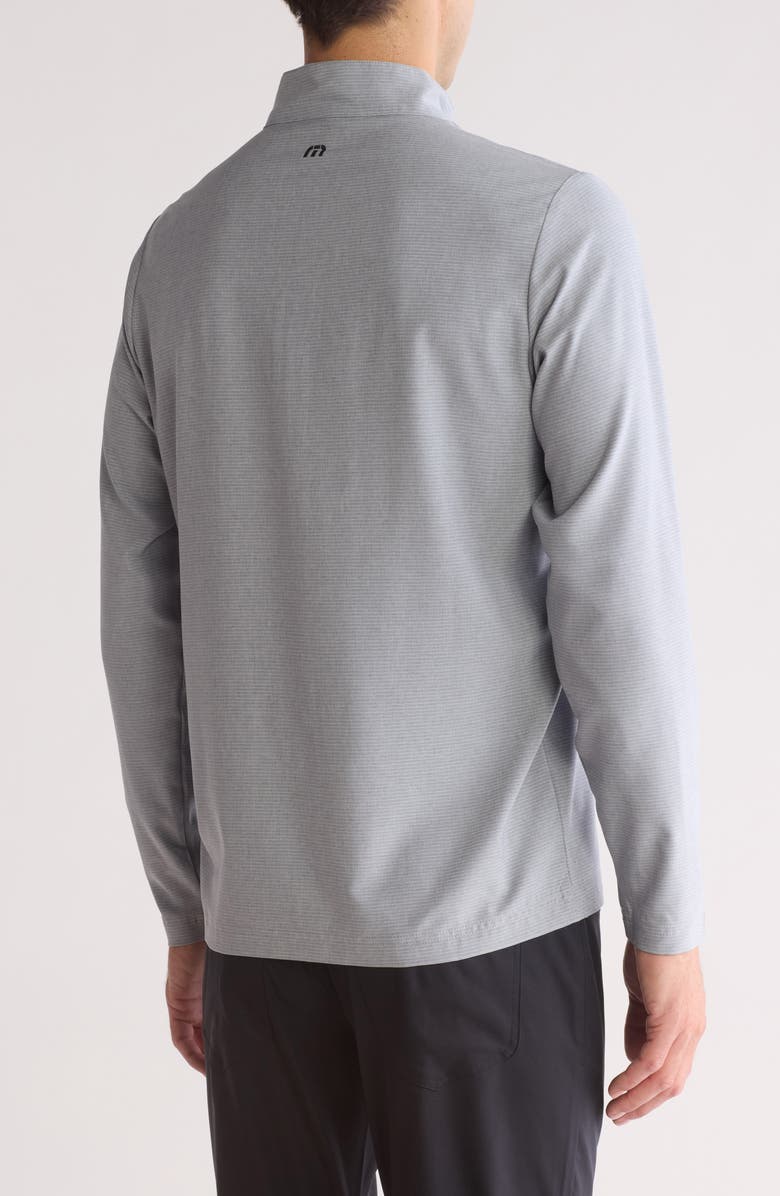 TravisMathew Hello Tour Half-Zip Pullover, Alternate, color, Heather Sleet
