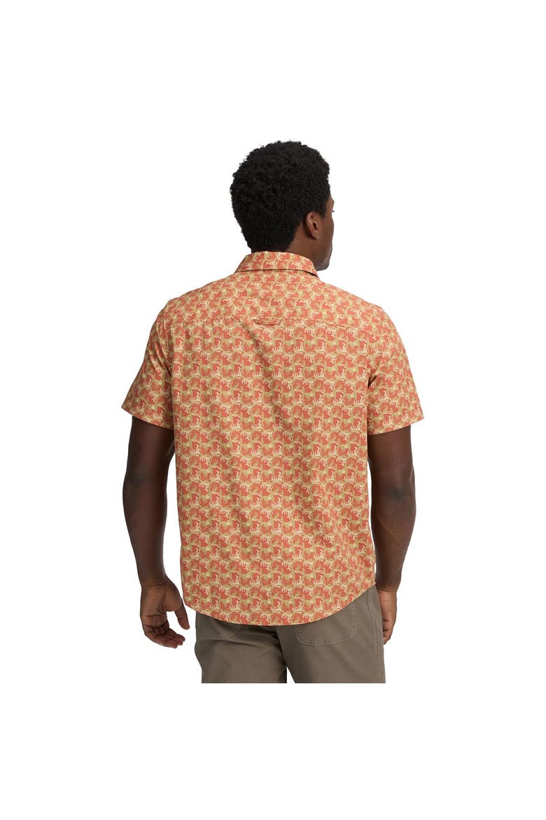 Wingate Shirt - Men's, Alternate, color, Burnt Sienna Desert Tower