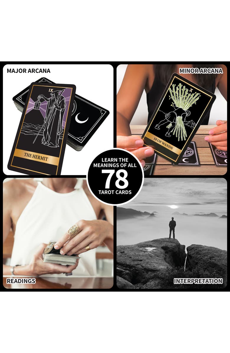 Gift Box Tarot Cards Set, Alternate, color, 