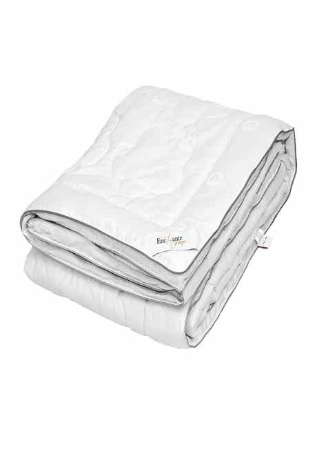 Luxury 100% Cotton Queen Size Comforter - White