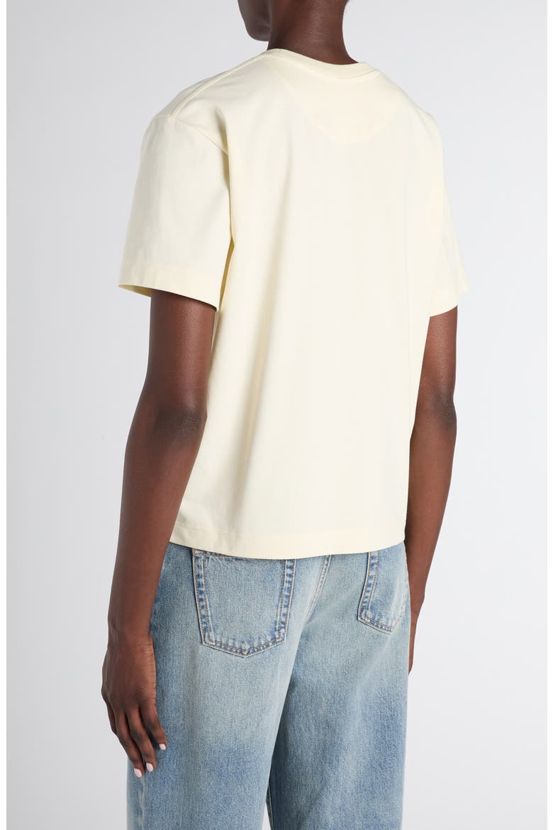 Jersey Logo T-Shirt, Alternate, color, CREAM