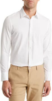 Mizzen+Main Leeward Solid Stretch Performance Button-Up Shirt