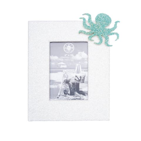 Octopus Photo Frame 9.5 X 7.5 X 0.5 Inches.