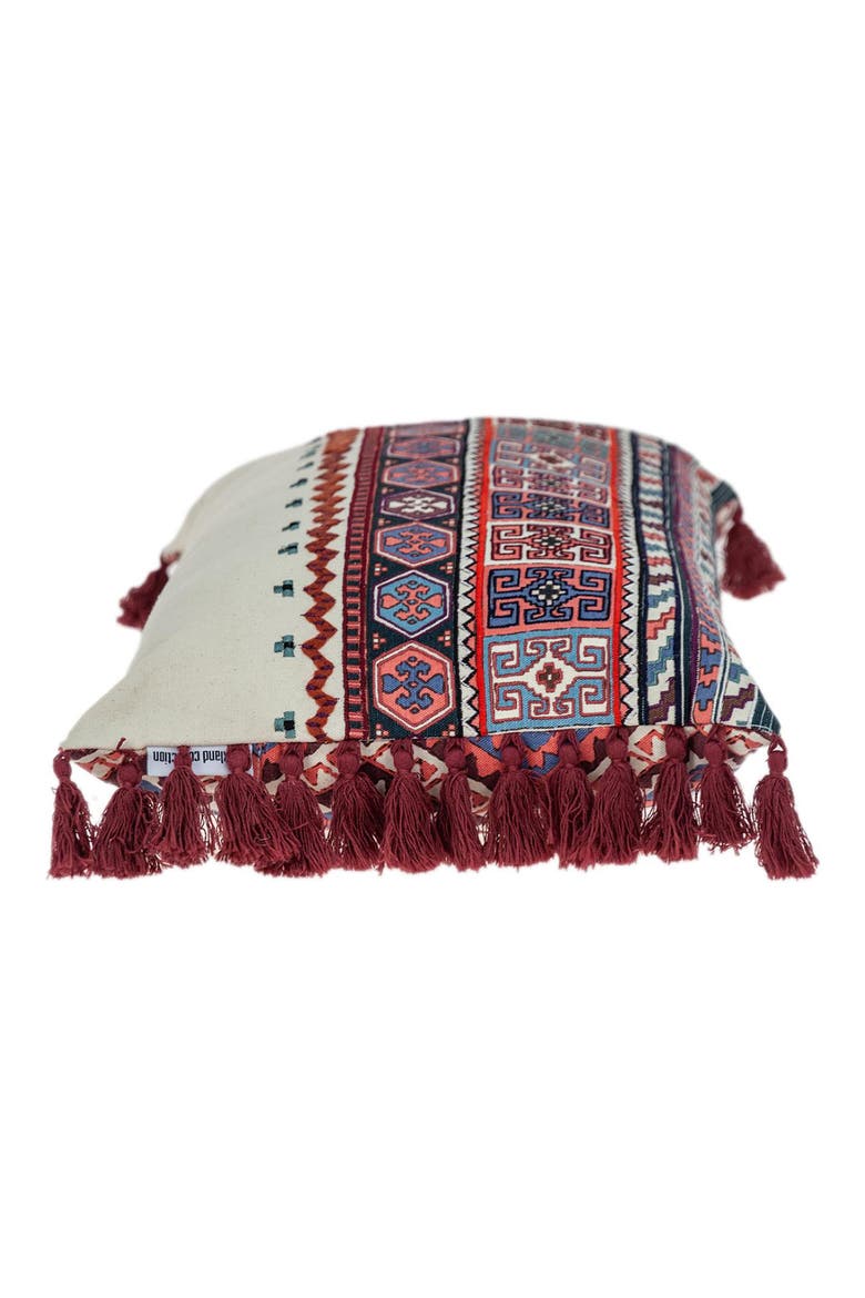 Blossy Tapestry Lumbar Throw Pillow, Alternate, color, MULTICOLOR