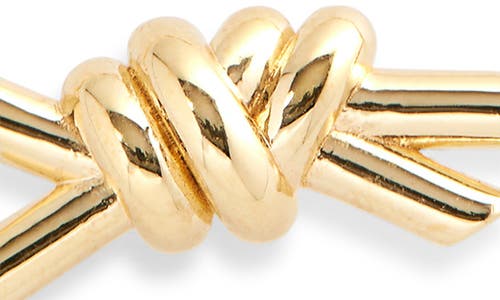 Bottega Veneta Knot Bracelet In 8120 Yellow Gold