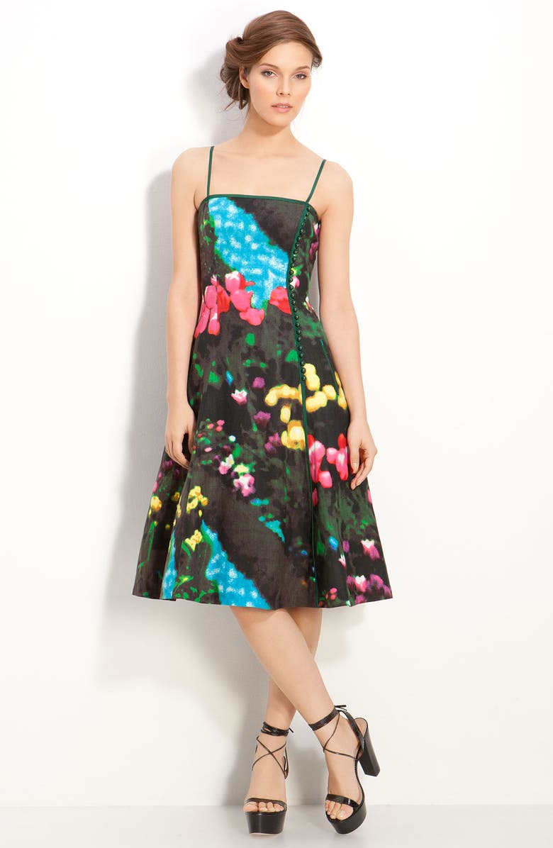 Tracy Reese Digital Print Dress, Main, color,