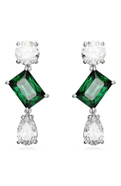 Mesmera Mixed Cut Drop Earrings