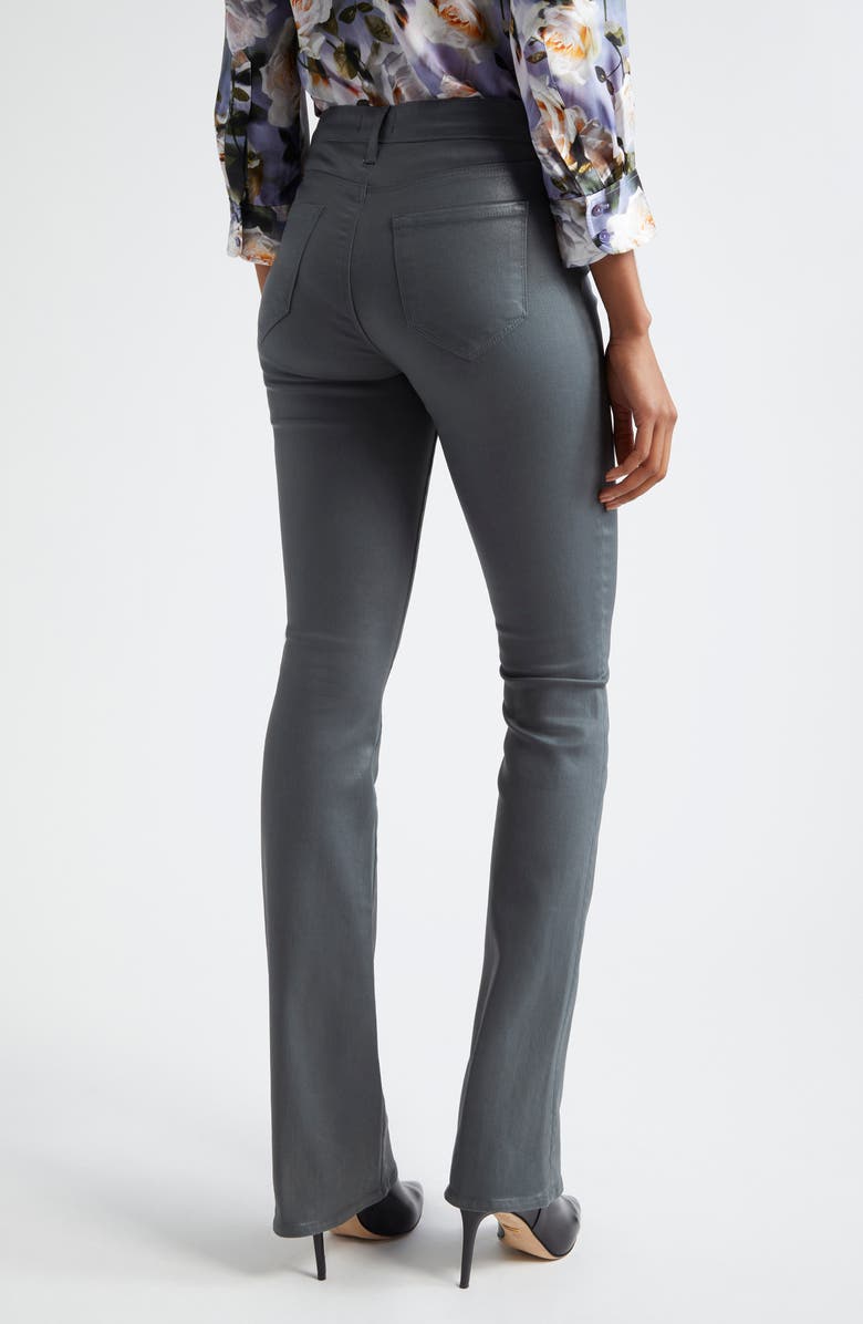 L'AGENCE Selma High Waist Baby Boot Jeans, Alternate, color, Dark Shadow Coated