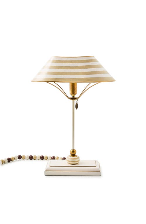 Mackenzie-childs Mackenzie Childs Mocha Library Lamp In Neutral