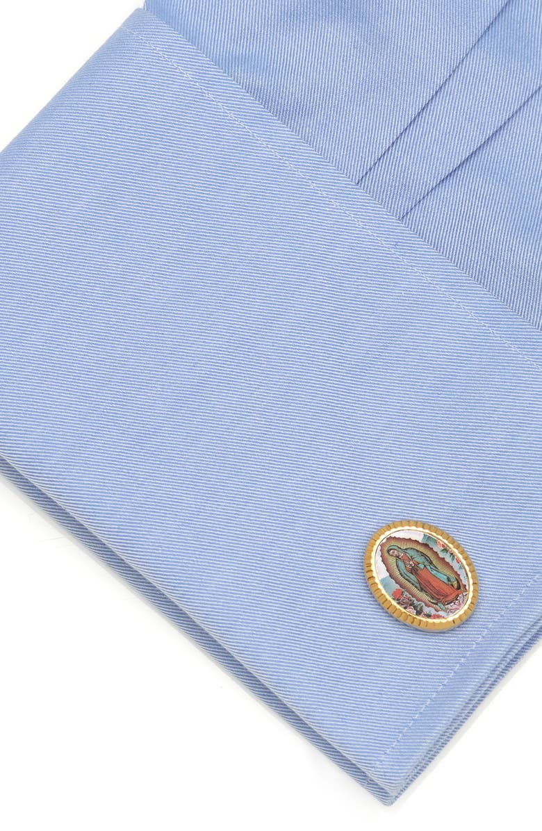 Cufflinks, Inc. Lady Of Guadalupe Cuff Links, Alternate, color, 