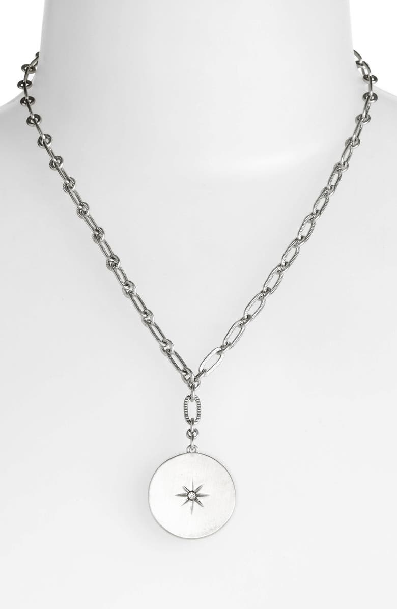 Treasure & Bond Star Disc Short Y Necklace, Alternate, color, 