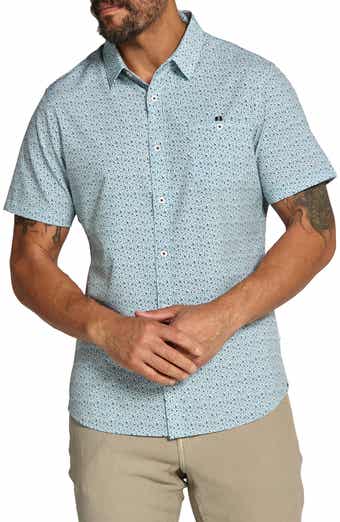 Leandro Floral Short Sleeve Performance Button-Up Shirt