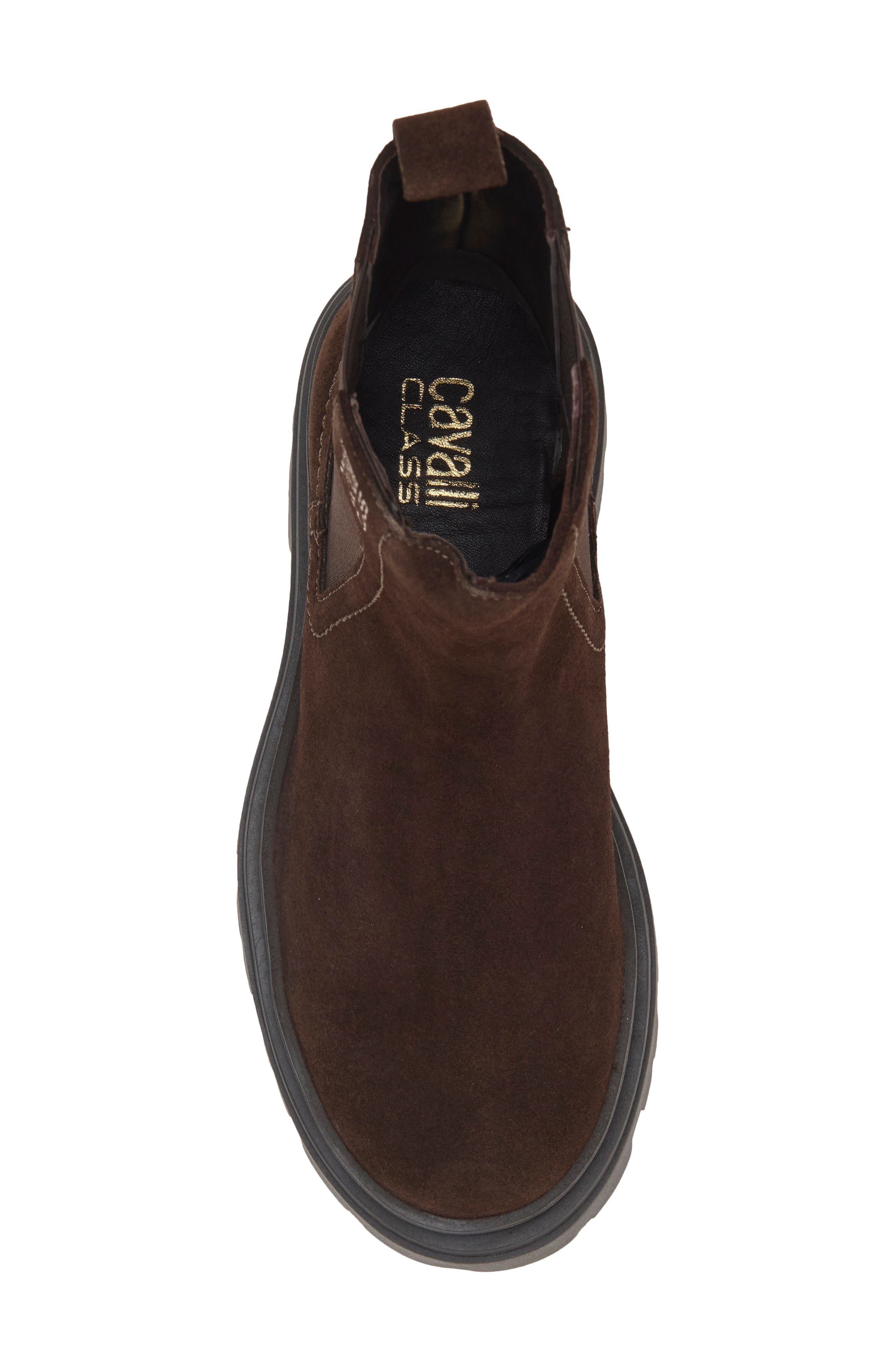 Chelsea Lug Sole Boot, Main, color, BROWN