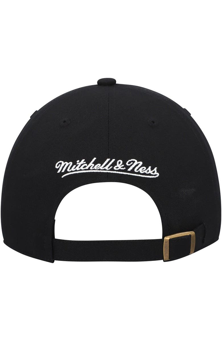 Mitchell & Ness Men's Mitchell & Ness Black Nashville SC x Johnny Cash Adjustable Dad Hat, Alternate, color,