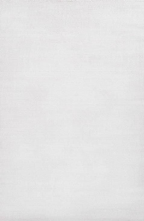 Cole Modern Minimalist Pinstripe High-Low Area Rug