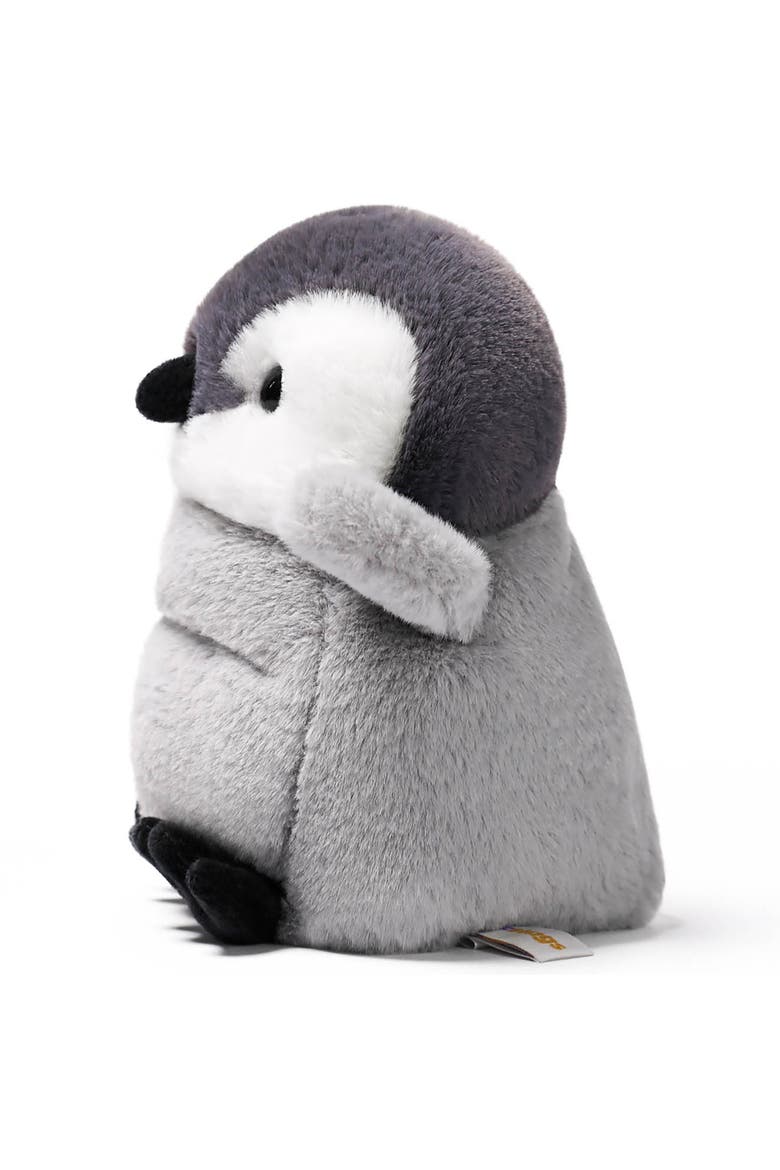 7 Inch Little Emperor Penguin Weighted Stuffed Animal, Alternate, color, Multicolored