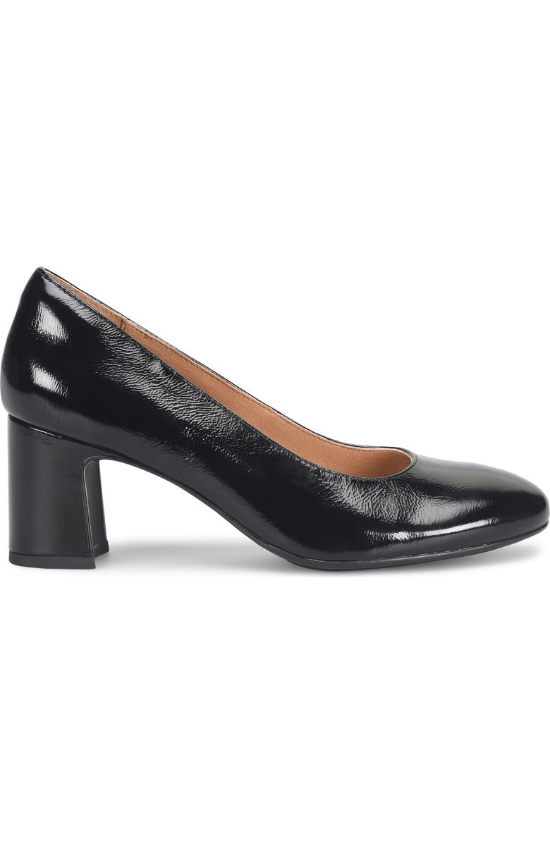 Söfft Anna Marie Pump, Alternate, color, Black Patent