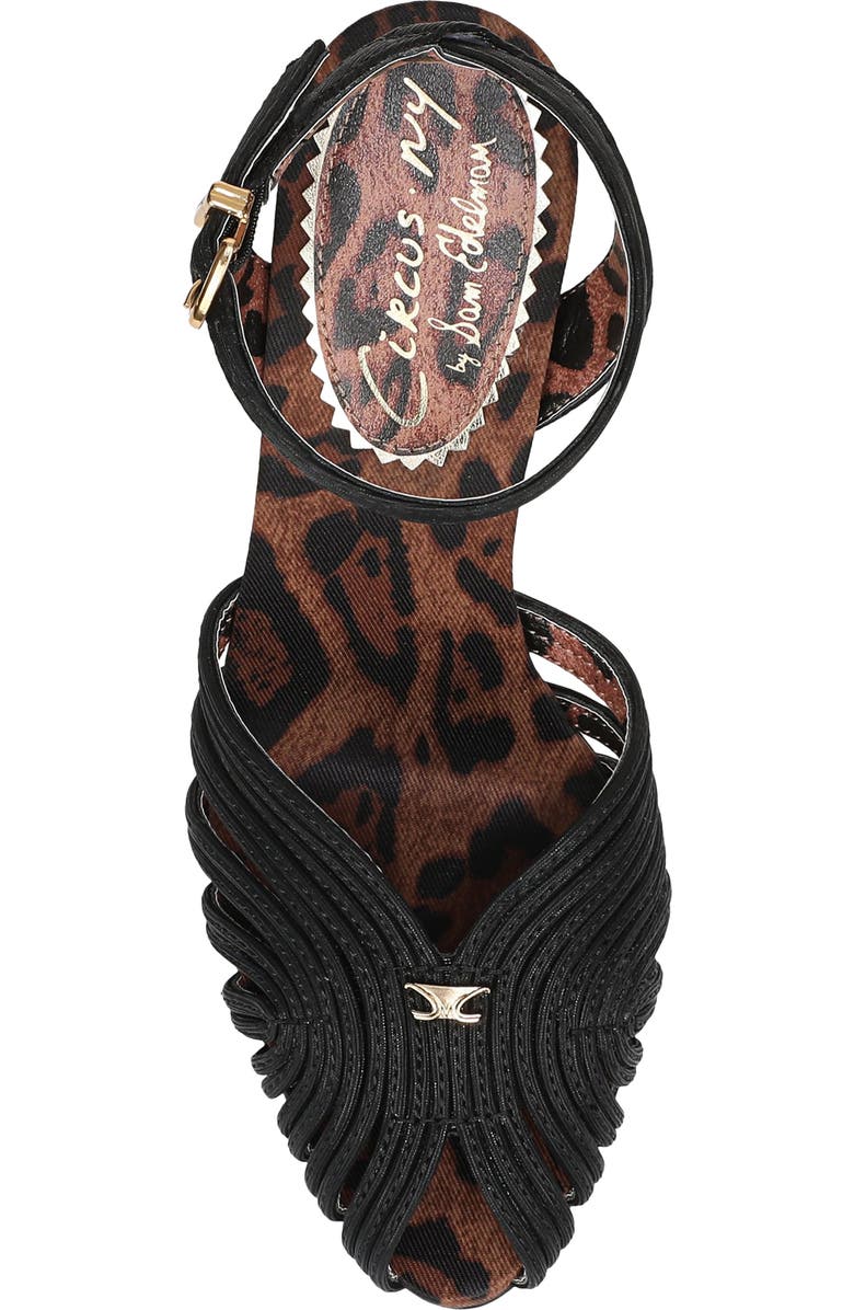 Circus NY by Sam Edelman Giana Ankle Strap Pump, Alternate, color, Black