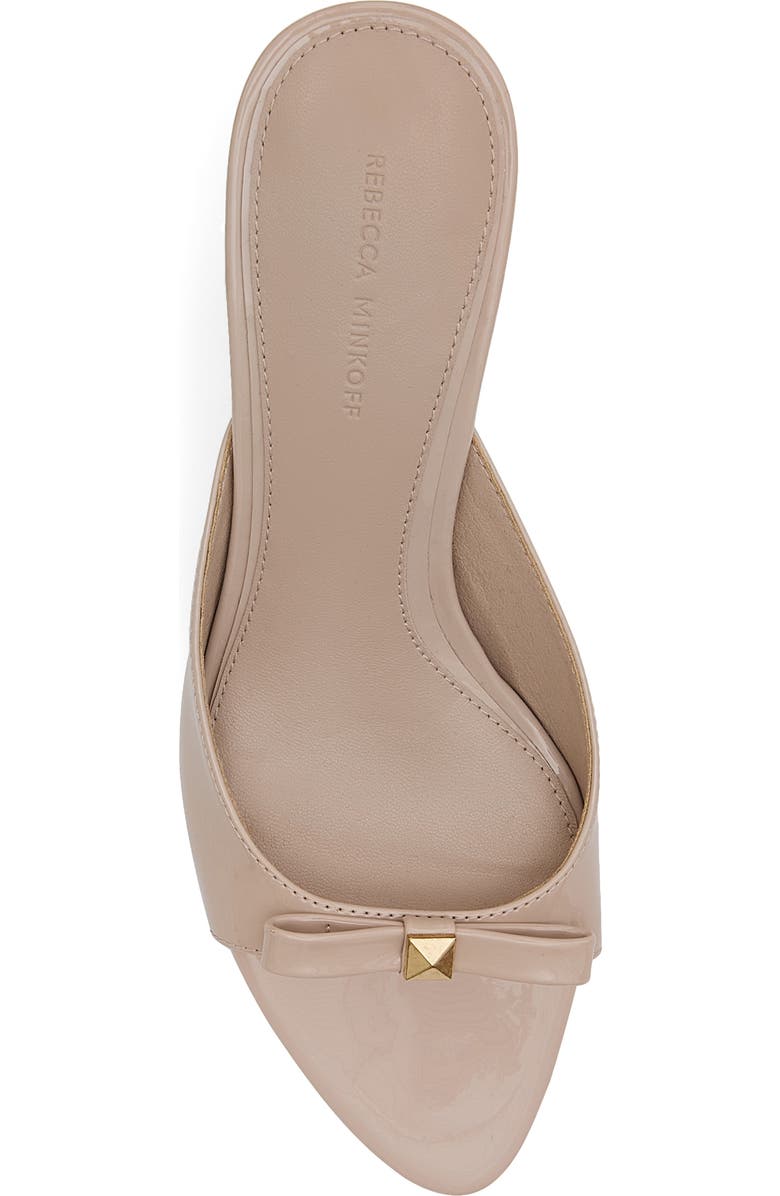 Rebecca Minkoff Bow Sandal, Alternate, color, Coquette