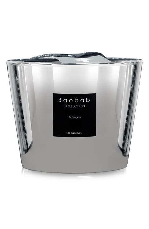 Les Exclusives Platinum Silver Candle