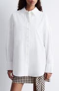 & Other Stories Oversize Cotton Button-Up Shirt