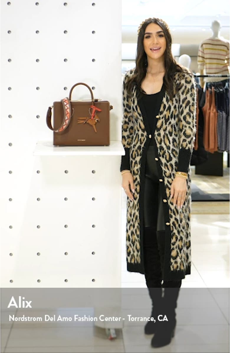 Midi Riding School Leather Tote, sales video thumbnail