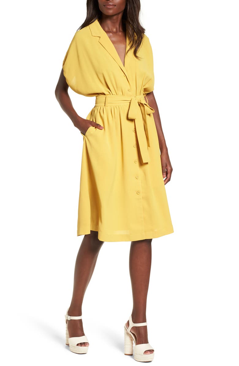 J.O.A. Chriselle x J.O.A. Cocoon Sleeve Dress, Alternate, color, 