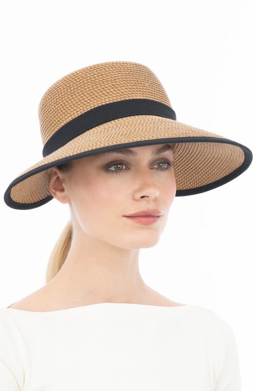 Eric Javits Sunbust Ponytail Notch Sun Hat