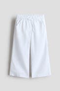 H&M Linen-blend Drawstring Trousers