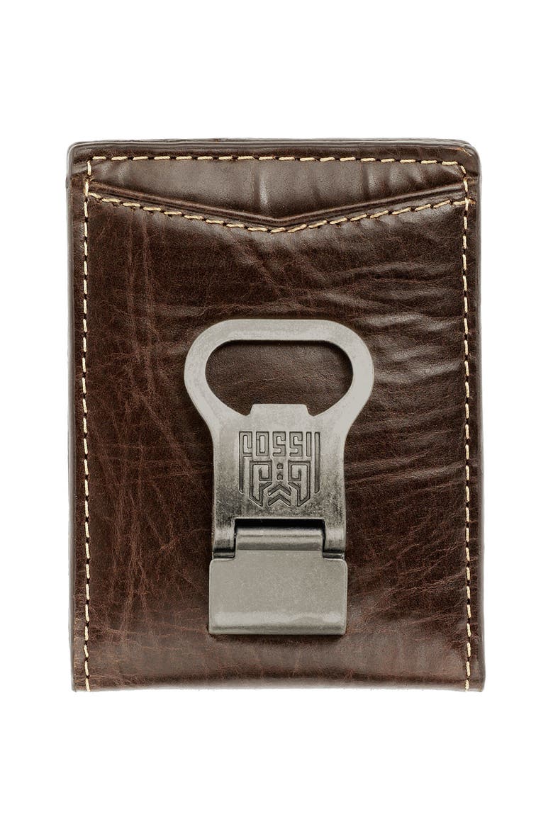 'Transfer' Bifold Wallet, Main, color, BROWN