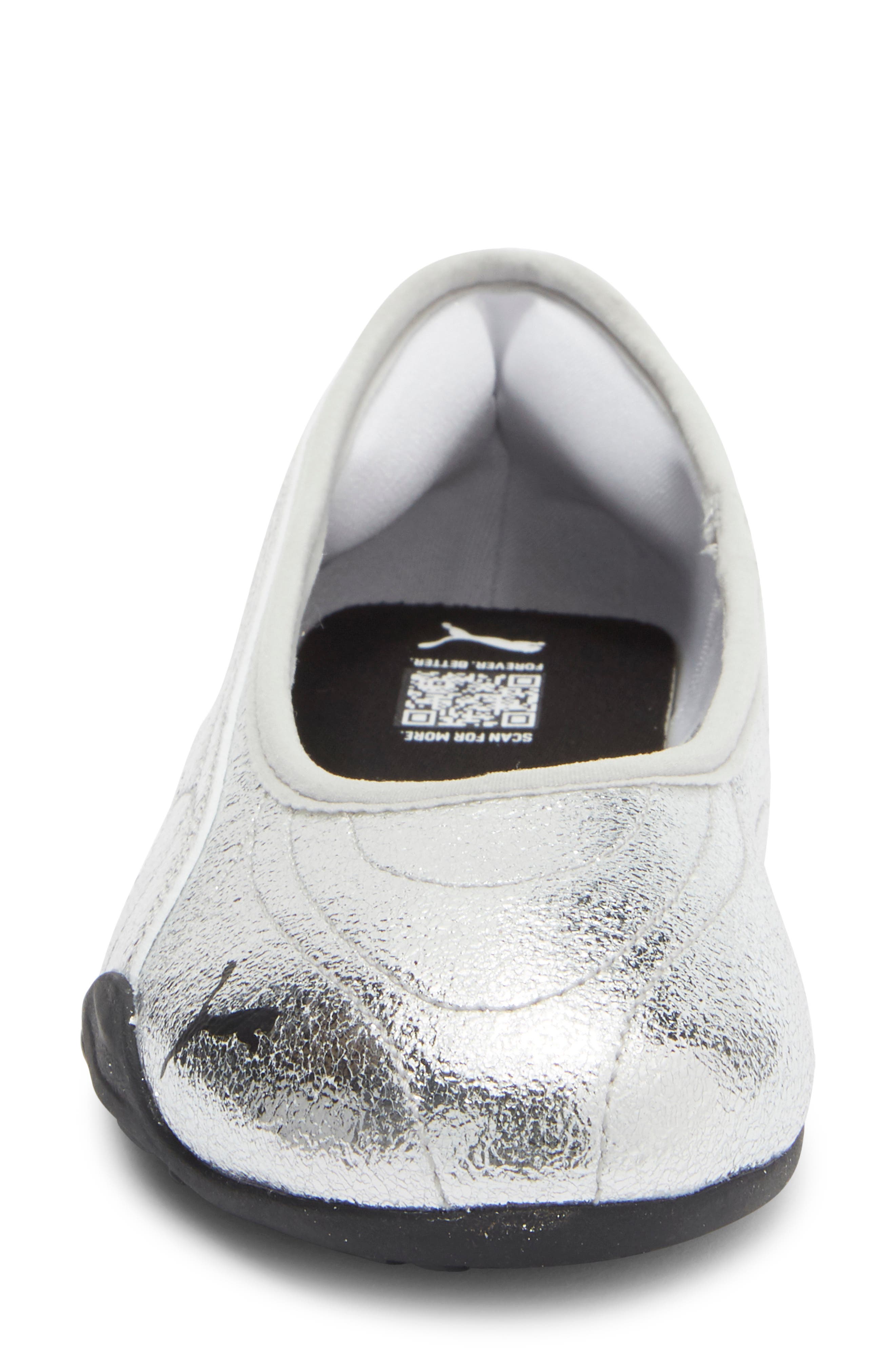 PUMA Catch Soleil Ballerina Flat, Alternate, color, Puma Silver/ Puma Black