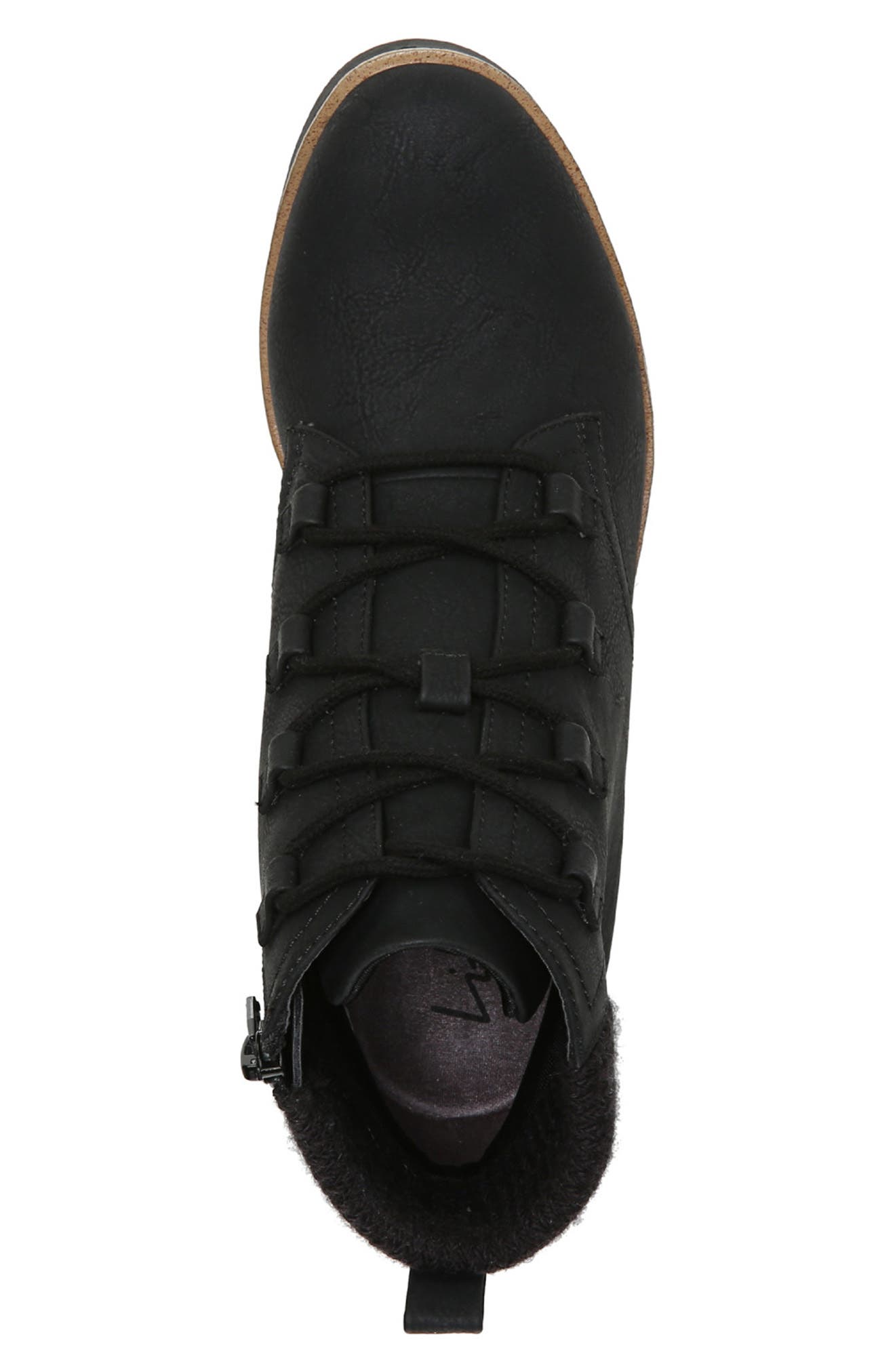 LifeStride Zone Lace-Up Wedge Bootie, Alternate, color, 
