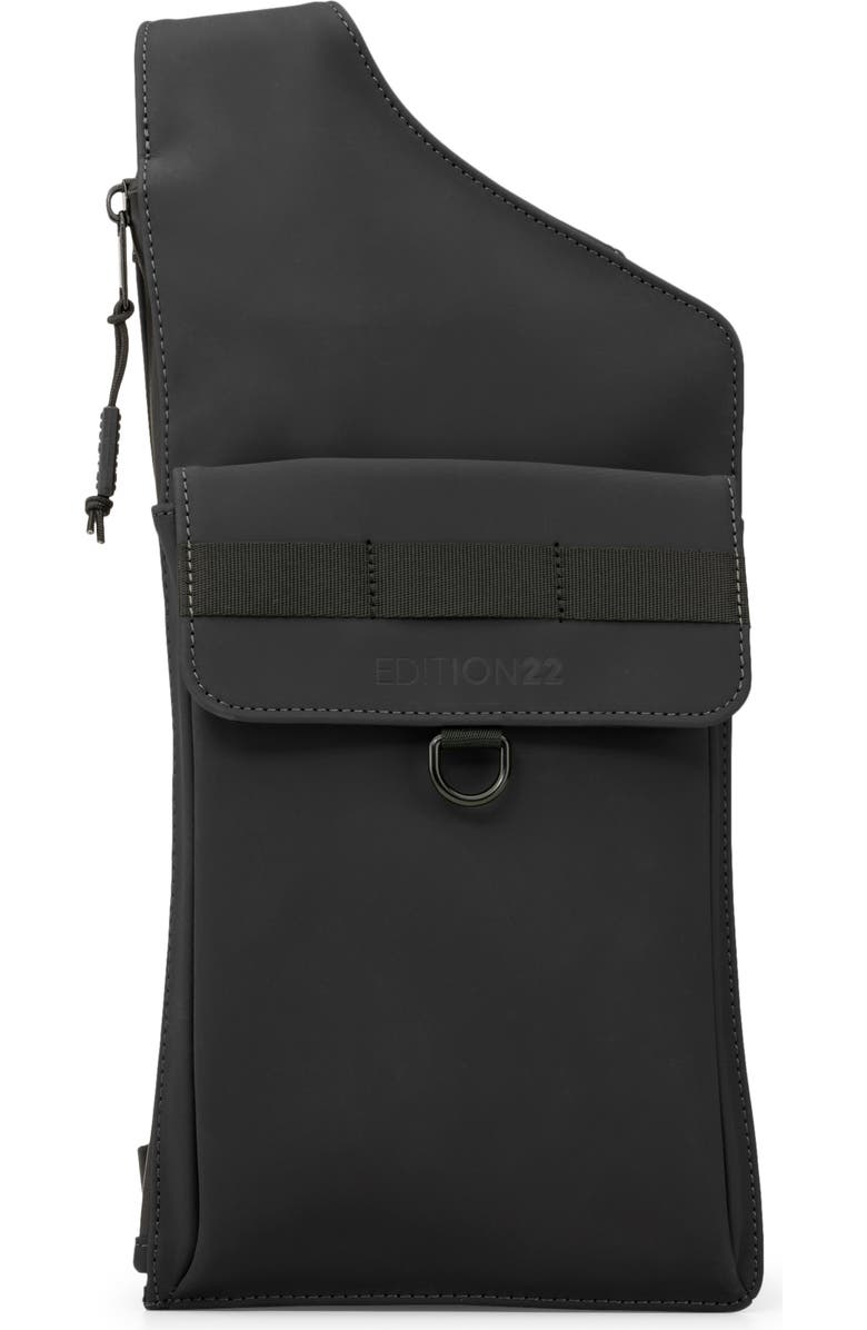 Edition22 Lockpoint Sling Bag, Main, color, Black