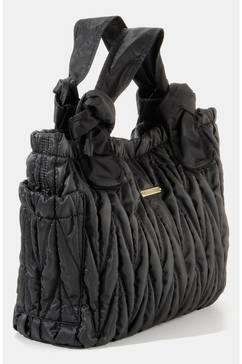 'Marie Antoinette' Diaper Bag, Alternate, color, BLACK