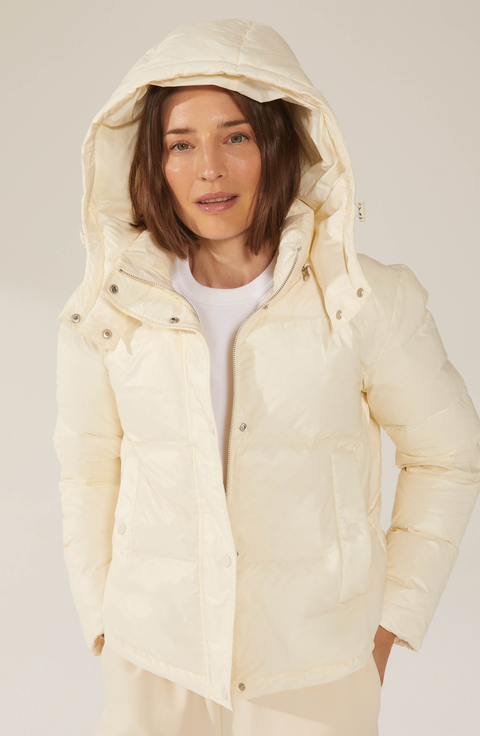 Adeline Hooded Down Puffer Jacket