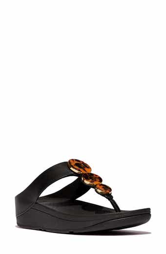 FitFlop Fino Platform Wedge Flip Flop