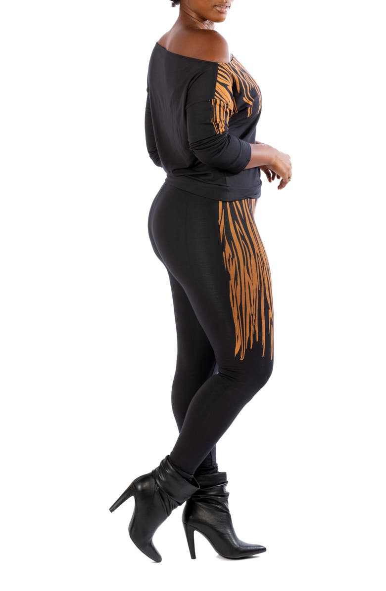 Dai Moda Off the Shoulder Knit Top, Alternate, color, 